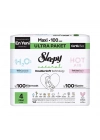 Sleepy Natural Double Soft Bebek Bezi Ultra Paket 4 Beden 100 Adet