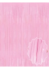 Soft Pembe Püsküllü Kapı Perdesi - Parti, Baby Shower, Cinsiyet Partisi 1x2 m