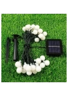 Solar 5m 28 Led Top RGB Siyah Kablolu