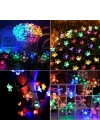 Solar 5m 50 Led Papatya RGB 8 Fonksiyonlu