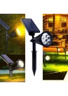 Solar 7W Kazıklı Bahçe Armatürü RGB
