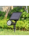 Solar 7W Kazıklı Bahçe Armatürü RGB