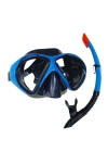 Star Diving Dalış Maskesi ve Snorkel Yetişkin - 51711-MAVİ