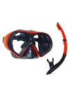 Star Diving Dalış Maskesi ve Snorkel Yetişkin - 51713-KIRMIZI