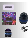 Star Master Galaxy Projektör – 360° Dönebilen Gece Lambası, Dekoratif Ambiyans Işığı