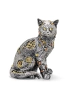 Steampunk Polyester Kedi Figürü Model 1