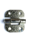 Stoplu Menteşe - 30x33mm, Nikel, 100 Adet