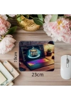 Sudo Coffee Yazılı Neon Kod Mousepad - 19x23 cm 2 mm Dikdörtgen İthal Baskılı Mouse Pad