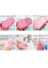 Süngerli Silikon Banyo Kesesi