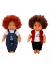 Sunman Kıvırcık Saçlı Curly Bebek 35 Cm