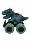 Sürtmeli Dinazor Arabalar 12 cm - H-20 - Stegosaurus - Yeşil