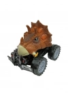 Sürtmeli Dinazor Robota Dönüşen Araba 14 Cm - Kahverengi
