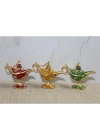 Swarovski Taşlı Minik Figür - Alaaddinin Lambası