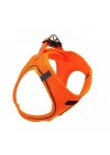 Tailpetz Air Mesh Köpek Göğüs Tasması 3XSmall 24-28 cm Neo Orange