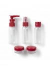Taşınabilir 5 Parça Seyahat Kozmetik Dolum Seti 30 ml