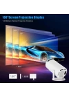 Taşınabilir Android TV Özellikli Projeksiyon