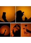 Taşınabilir USB Sunset Gün Batımı Ambiyans Işığı Lamba