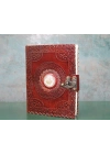 Taşlı Deri Defter Model 11