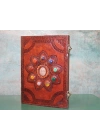 Taşlı Deri Defter Model 14