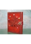 Taşlı Deri Defter Model 6