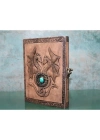 Taşlı Deri Defter Model 8