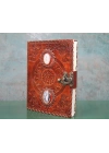 Taşlı Deri Defter Model 9