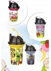 Tedy Pipetli Çocuk Içecek Bardağı Desenli Bardak 300ml
