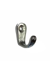 Tekli Anahtar, Bijuteri, Vitrin, Dekor Askısı - Nikel, 10x18x22 Mm
