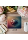 Teknolojik Minimalist Görsel Üzerine Mousepad - 19x23 cm 2 mm Dikdörtgen İthal Baskılı Mouse Pad