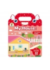 Tekrar Kullanılabilen İlk Sticker Kitabım My House