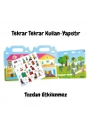 Tekrar Kullanılabilen İlk Sticker Kitabım My House