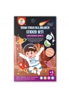 Tekrar Kullanılabilen Sticker Seti Space