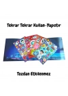 Tekrar Kullanılabilen Sticker Seti Space