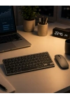 Telefon Tablet ve Bilgisayar Uyumlu Kablosuz Klavye Mouse Kombini