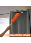 Teleskopik Saplı Mikrofiber Toz Püskülü