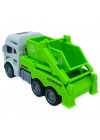 Temizlik Araçları Serisi - Sürtmeli Çöp Kamyonu 12 cm  - 3626