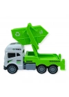 Temizlik Araçları Serisi - Sürtmeli Çöp Kamyonu 12 cm  - 3626
