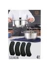 Tencere Tutucu Silikon 4 ADET