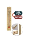 ® Termometre  - Ahşap Duvar Termometresi