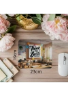 Think Like a Boss Sözlü Mousepad – Lider Ruhlu - 19x23 cm 2 mm Dikdörtgen İthal Baskılı Mouse Pad