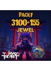 Tokyo Beast Jewel Pack F - 3100+155 Jewels