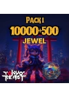 Tokyo Beast Jewel Pack I - 10000+500 Jewels