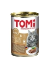 Tomi Kanatlı Eti ve Ciğerli Yetişkin Konserve Kedi Maması 400 Gr 1 Adet