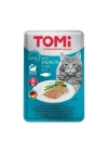 Tomi Somonlu ve Yumurtalı Pouch Yetişkin Konserve Kedi Maması 100 Gr