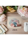 Transparan Çemberli Modern Mousepad - 19x23 cm 2 mm Dikdörtgen İthal Baskılı Mouse Pad
