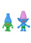Trolls Yağmur Ormanı Şans Bebekleri 2 li Figür - TBG256562/MAVİ-YEŞİL