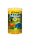 Tropical 3-Algae Flakes Tatlı ve Tuzlu Su Balıkları için Alg İçeren Balık Yemi 250 Ml 50 Gr