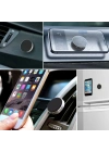 ®  Tüm Modellerle Uyumlu Manyetik Araç İçi Telefon Tutucu Çok Amaçlı Güçlü Mıknatıs Tutucu