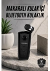 Tüm Telefonlara Uyumlu Mikrofonlu Titreşimli Makaralı Bluetooth Kulakiçi Kulaklık
