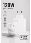 Turbo Hızlı Şarj Destekli 120W USB-C Şarj Seti